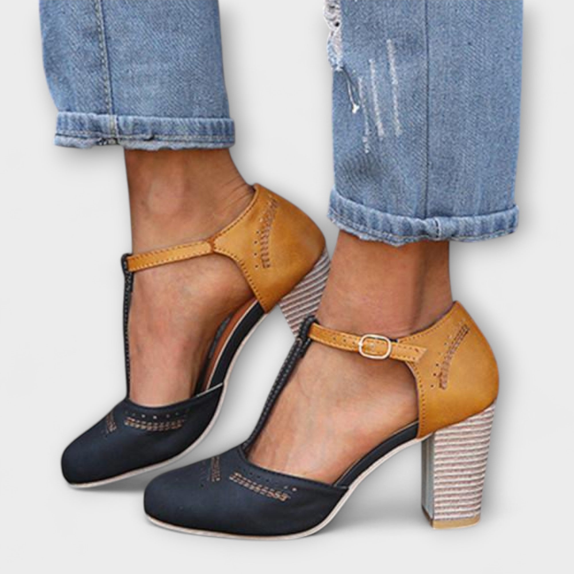 Aurora - Stylowe ortopedyczne wysokie obcasy